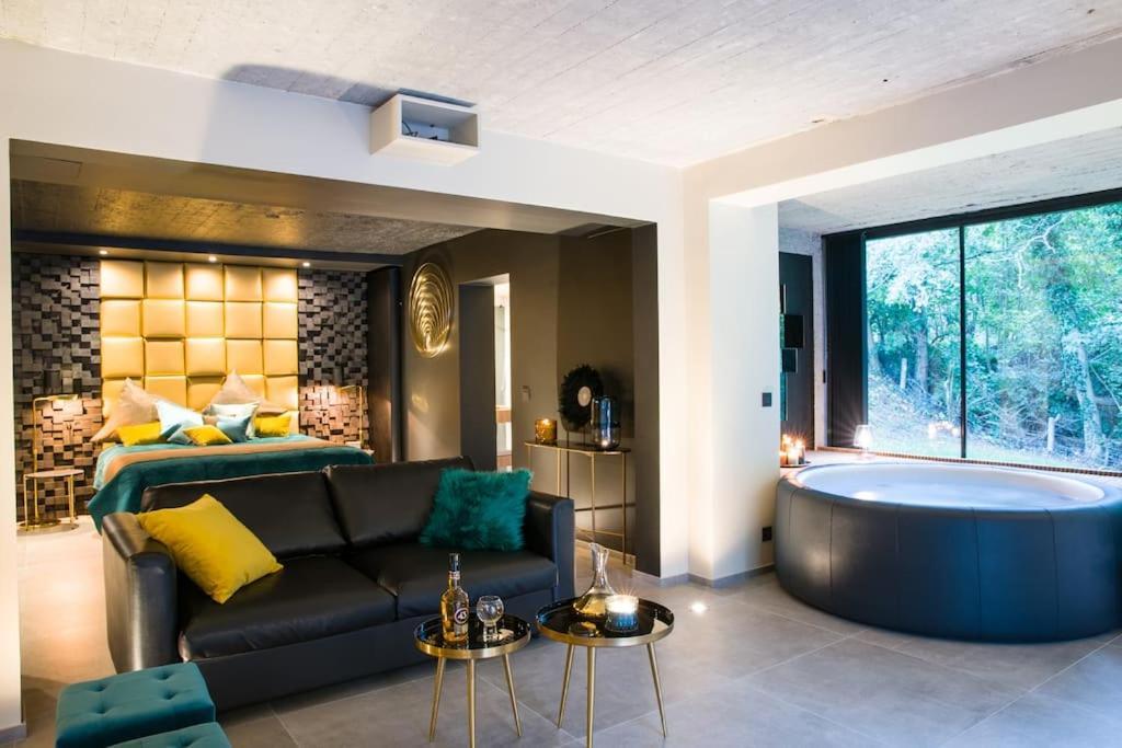 Buenas Noches Villa Standing Piscine & Wellness Boncelles Exteriér fotografie
